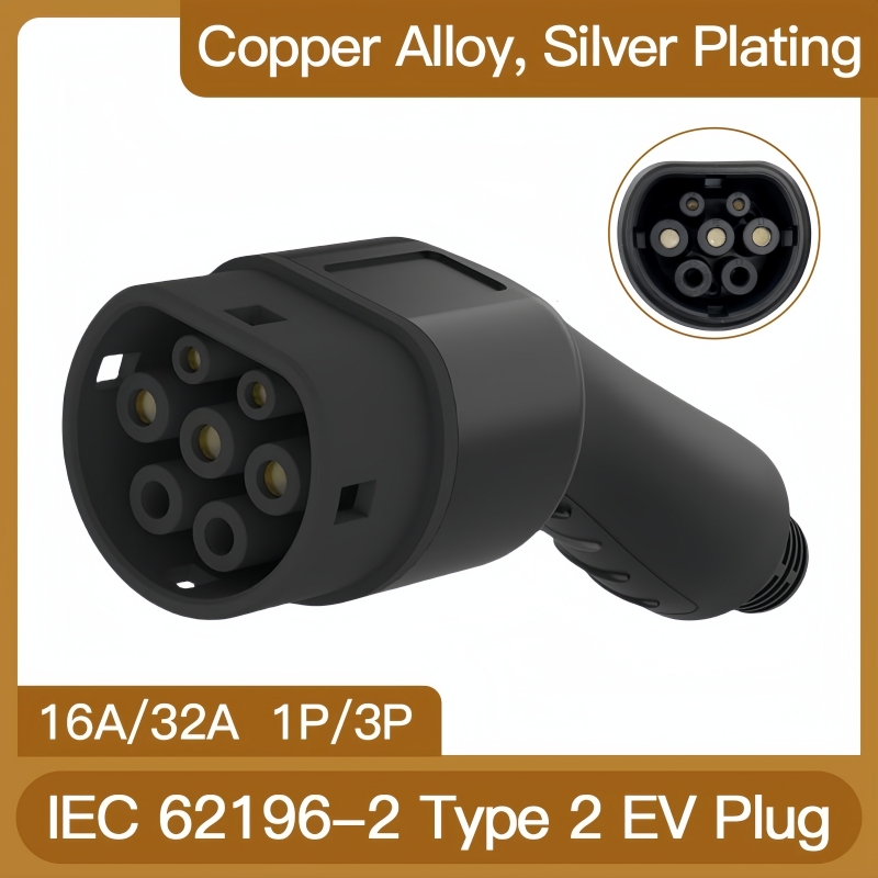Ev Charger Adapter - Yeni Type2 erkek/kadın elektrikli araç şarjı