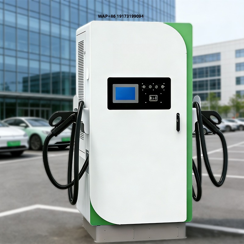 Ev Charging Pile - 60kw CCS2+CHAdeMO OCPP Hızlı Araç EV