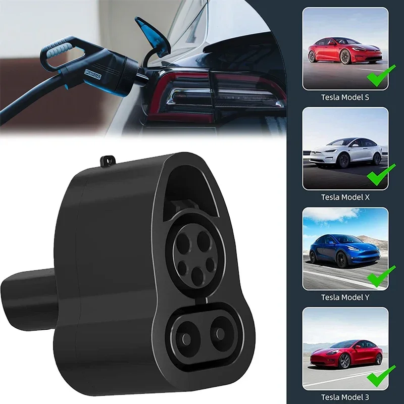 Ev Charger Adapter - Tesla Modeli için 3/X/Y/S elektrikli araç