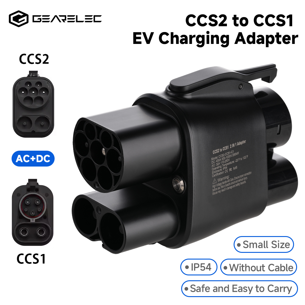 Ccs2 To Ccs1 Fast Charge Adapter 250Kw - GEARELEC CCS2 - CCS1 Adaptörü DC