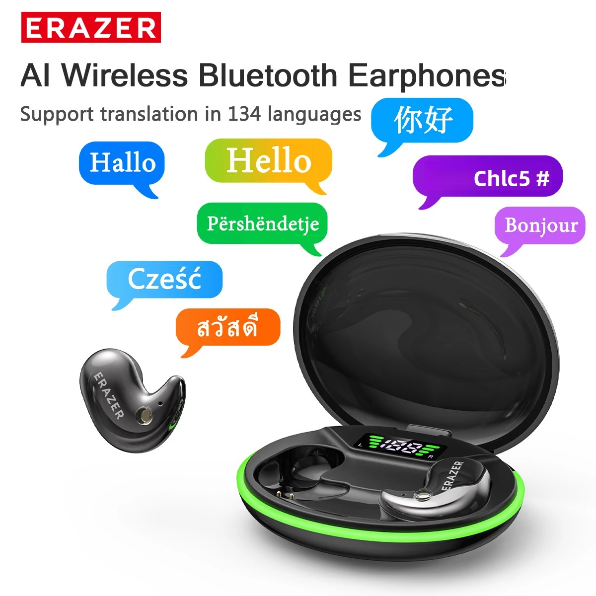 Type 2 Charger - EARZER XF58 Mikrofonlu Kulak İçi Bluetooth