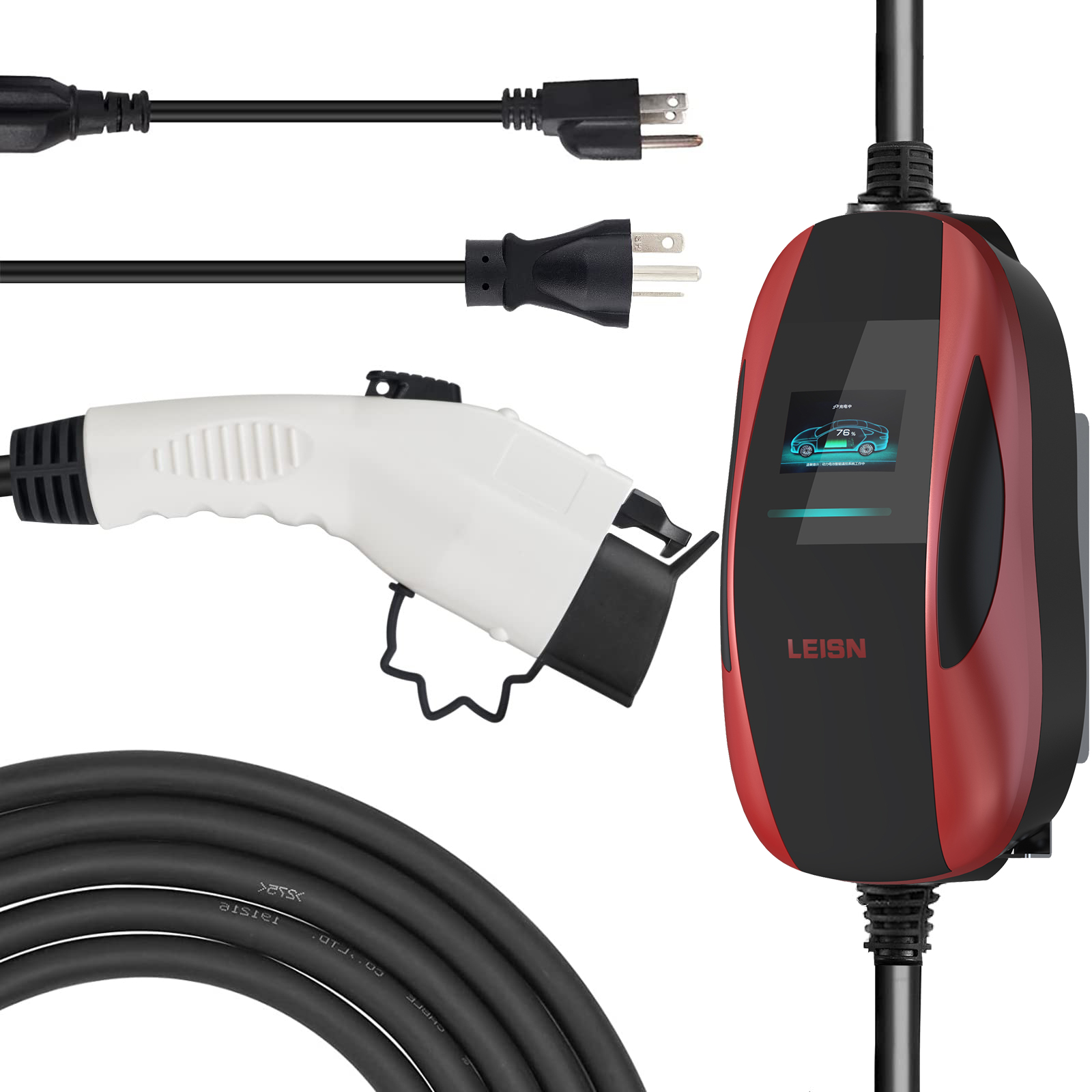 22KW 32A Taşınabilir Elektrikl - Portable Ev Charger incelemesi ve fiyatı
