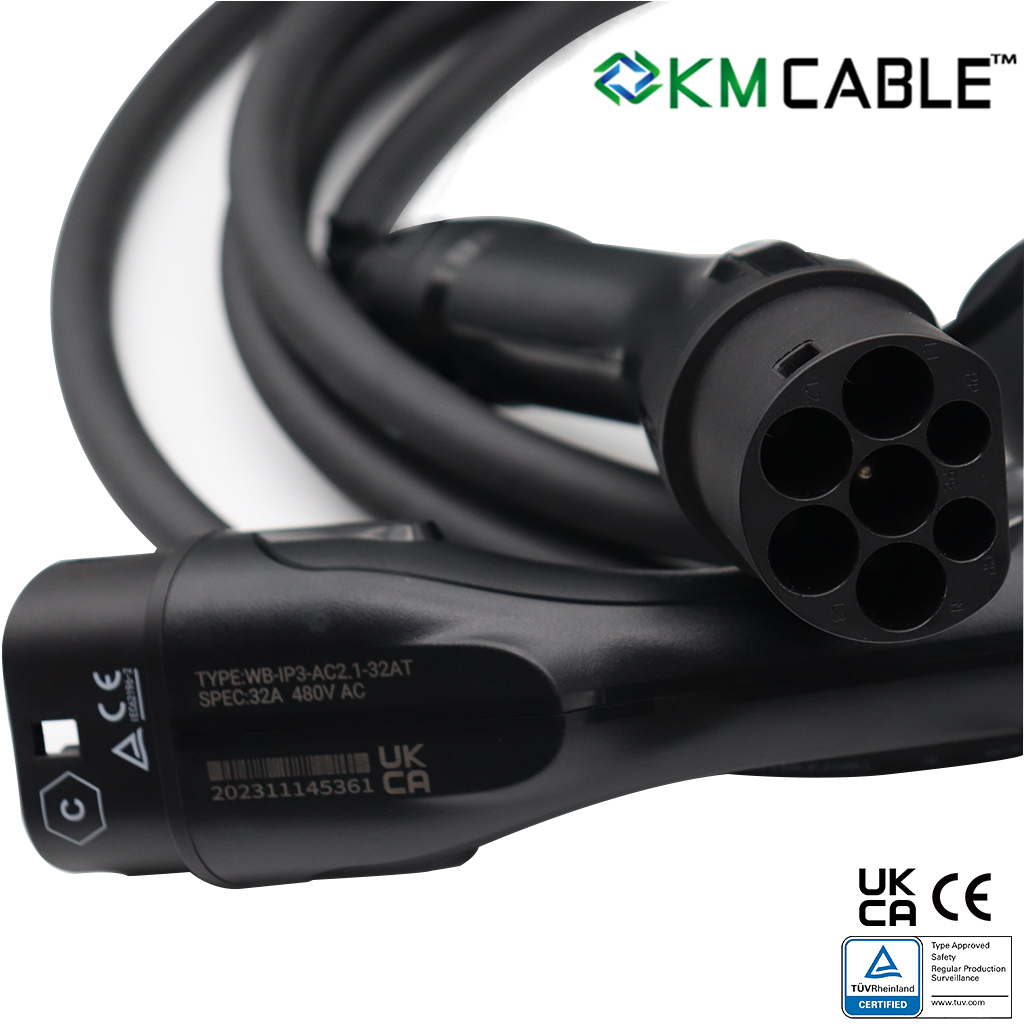 Toptan 22kW 32A Tip 2 - Tip 2  - Ev Charging Cable incelemesi ve fiyatı