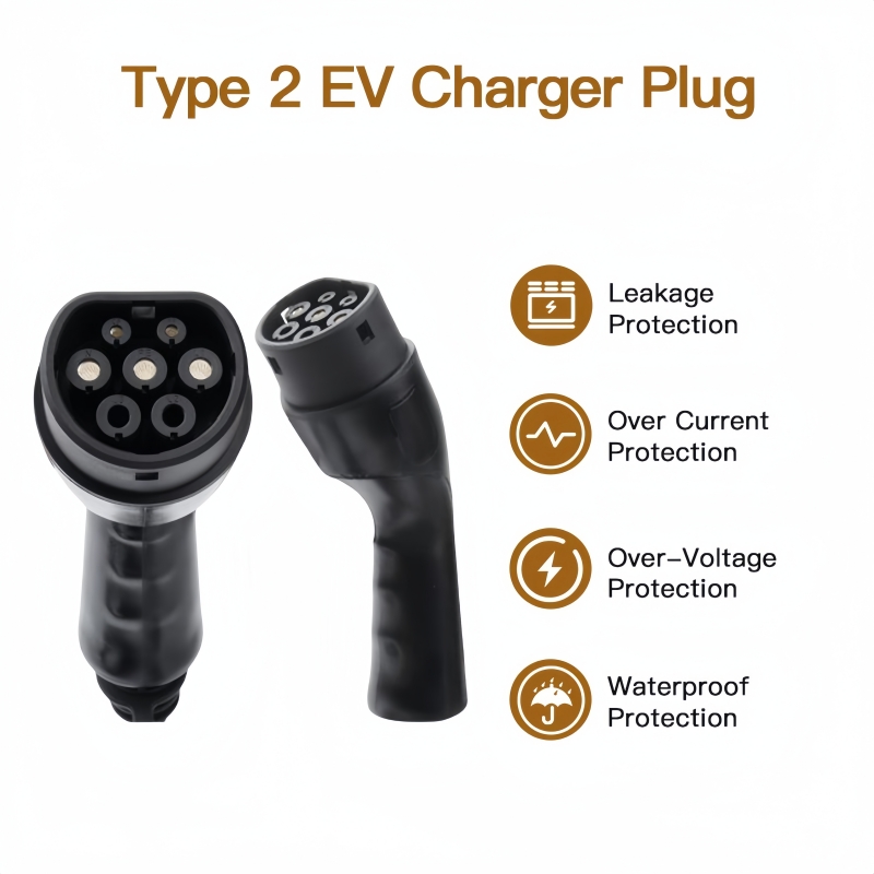 Yeni Type2 erkek/kadın elektri - Ev Charger Adapter incelemesi ve fiyatı