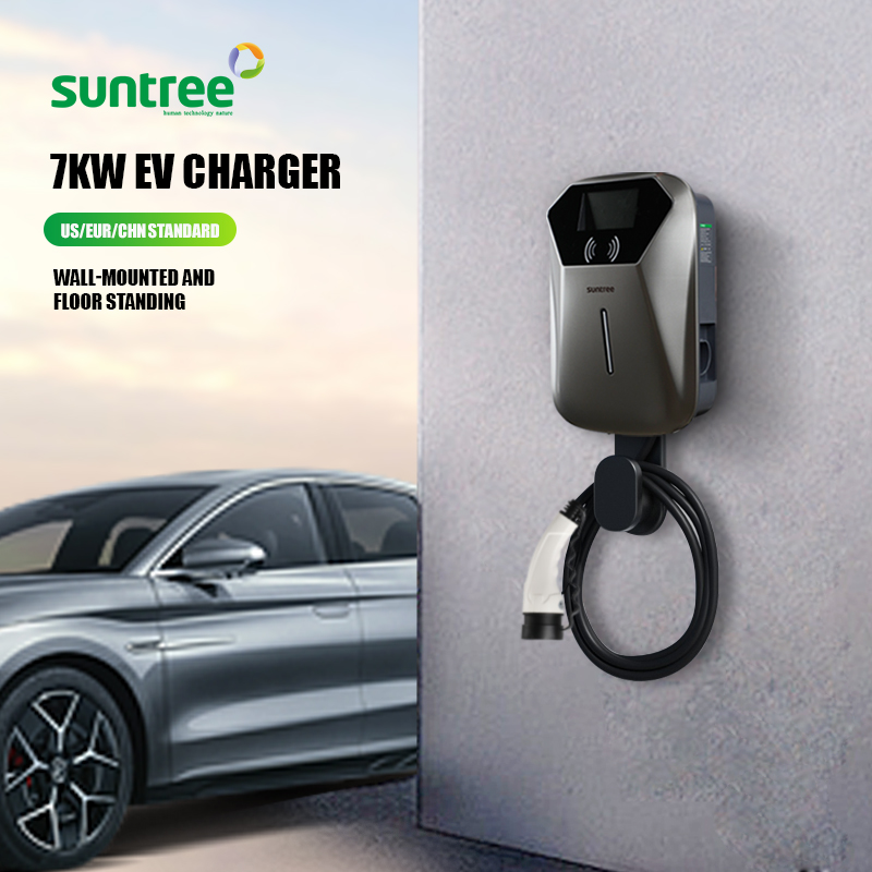 7-22kw AC Ocpp Duvara Monte Ed - Ev Charging Pile incelemesi ve fiyatı