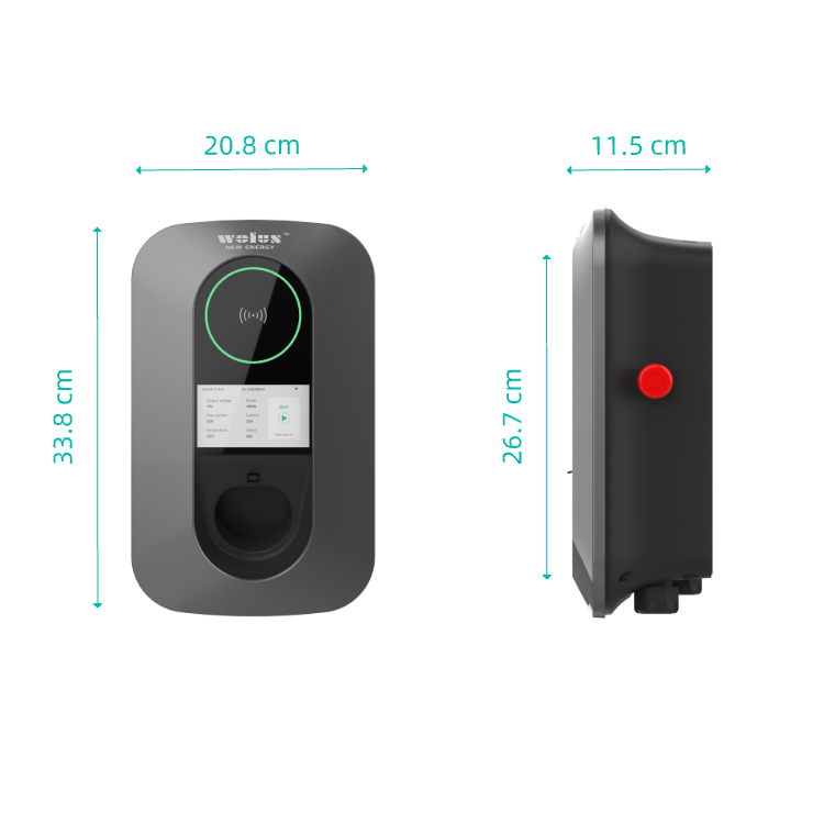 22kW AC Ev Tipi Şarj İstasyonu - Ev Charging Pile incelemesi ve fiyatı