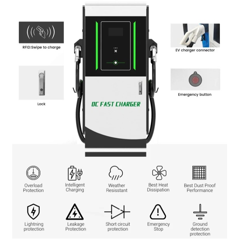 EV Şarj İstasyonu DC 30kW Duva - Dc Fast Charger 30Kw Wallbox Commercial incelemesi ve fiyatı