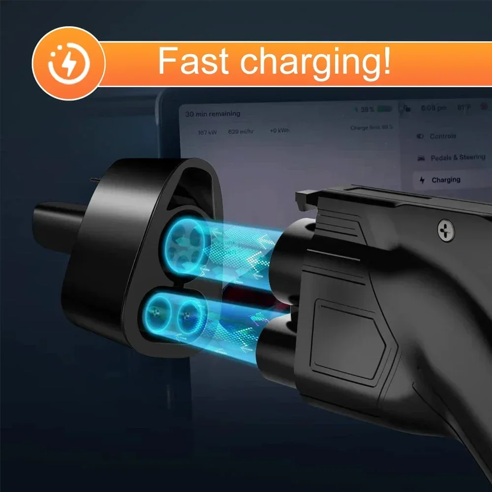 Tesla Modeli için 3/X/Y/S elek - Ev Charger Adapter incelemesi ve fiyatı