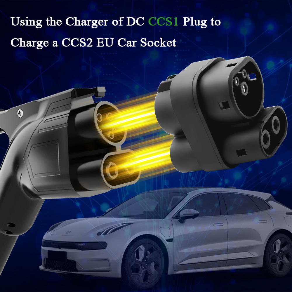 Kolanky CCS1 - CCS2 EV DC 1000 - Ccs2 To Ccs1 Fast Charge Adapter 250Kw incelemesi ve fiyatı