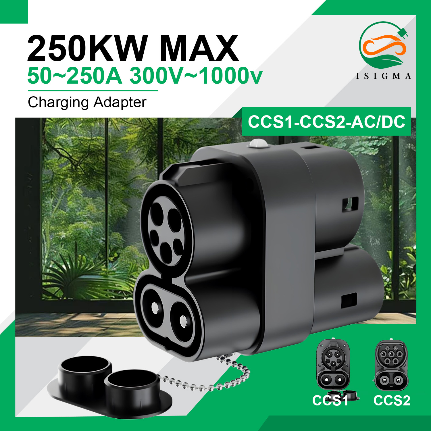 CCS1'den CCS2'ye Şarj Adaptörü - Ccs2 To Ccs1 Fast Charge Adapter 250Kw incelemesi ve fiyatı