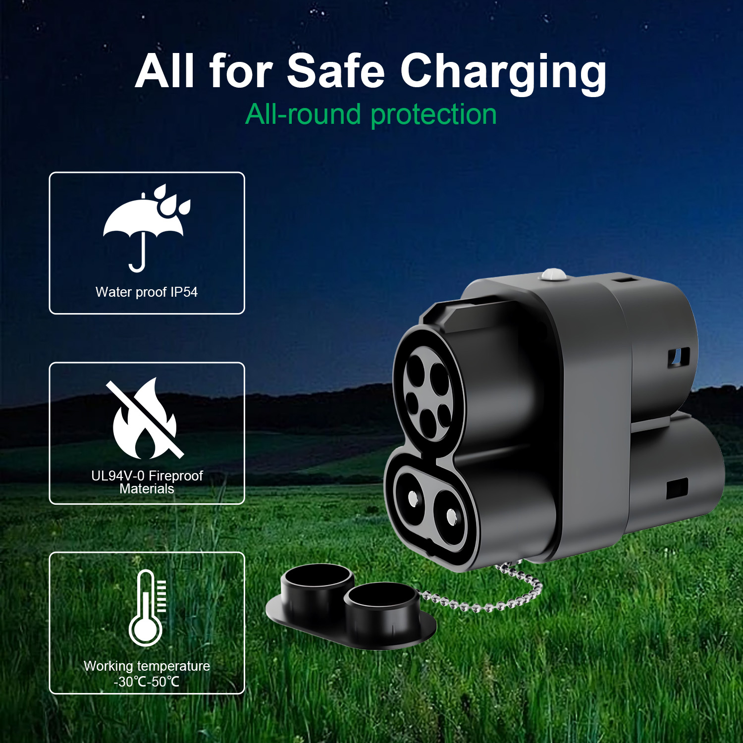 CCS1'den CCS2'ye Şarj Adaptörü - Ccs2 To Ccs1 Fast Charge Adapter 250Kw incelemesi ve fiyatı