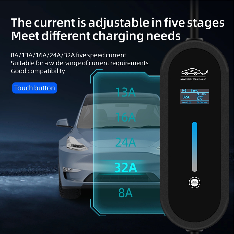 ROMADA 7KW 32A EV taşınabilir  - Ev Charger Adapter incelemesi ve fiyatı