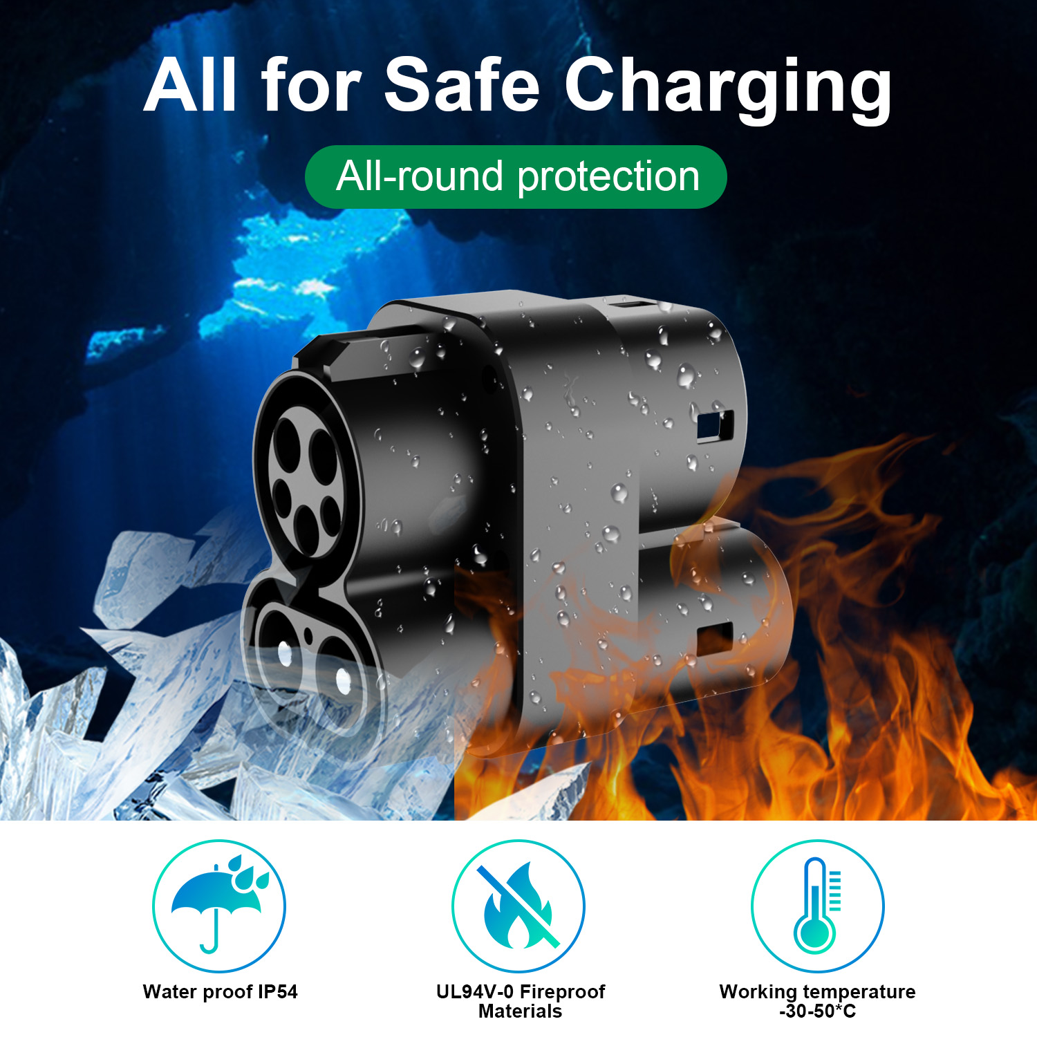 CCS1'den CCS2'ye Adaptör, DC'd - Ccs2 To Ccs1 Fast Charge Adapter 250Kw incelemesi ve fiyatı